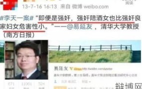 李天一案最新消息追踪，法律视角分析