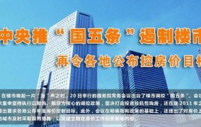 国五条实施时间是什么时候？有哪些具体措施？