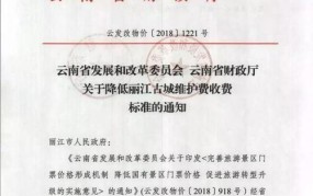 丽江古城维护费收费标准及减免政策介绍