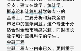 金融数学专业前景如何？行业专家深度分析