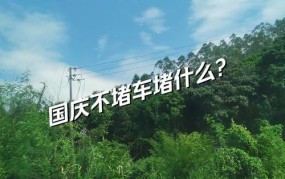 国庆首日高速拥堵情况如何应对？