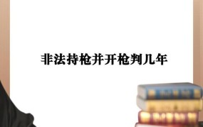 非法持枪的法律后果是什么？如何避免违法？