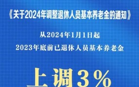 河南2024退休养老金调整，退休人员福利提升