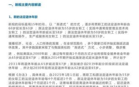 法国退休年龄上调对生活有何影响？政策解读