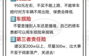 车险种类有哪些？如何选择合适的车险？