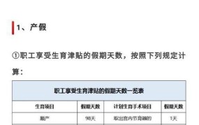 产假工资规定是怎样的？如何计算？