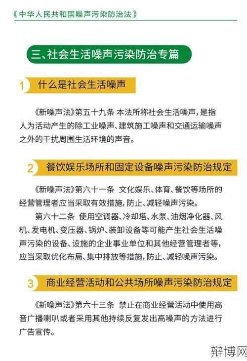 噪声污染防治法对居民生活有哪些影响？-辩博网