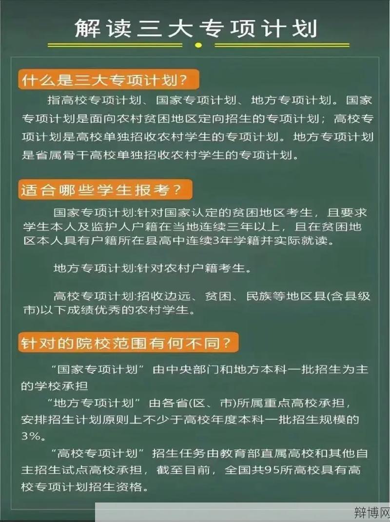 国家专项计划有哪些内容？如何申请参与？-辩博网