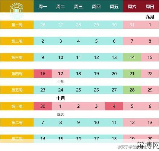 国庆放假时间安排是怎样的？有哪些调休规定？-辩博网