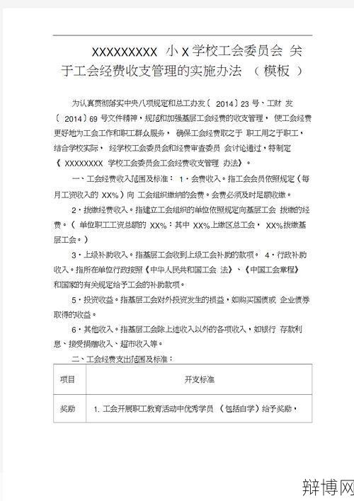 基层工会经费收支管理，如何规范使用？-辩博网