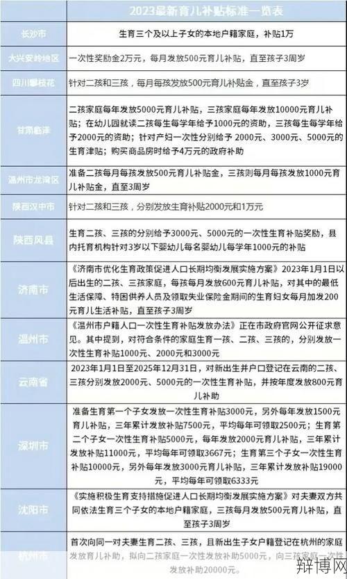 二胎新政策2024有哪些调整？-辩博网