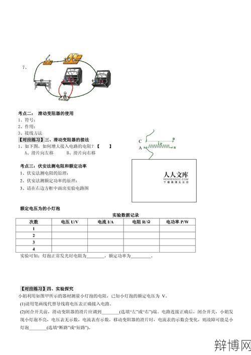 测量小灯泡电功率如何操作？实验步骤详解是什么？-辩博网