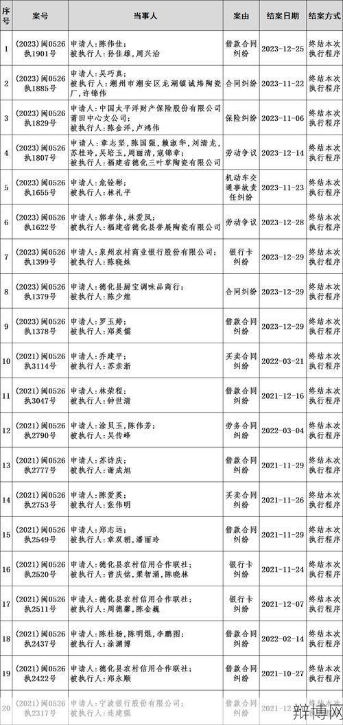 中国审判流程信息公开网查询攻略，如何查找案件信息？-辩博网